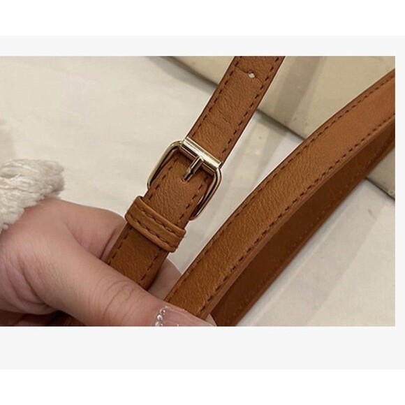 Straw Crossbody Bag Handwoven Rattan Tote Bags Straw Top Handle Shoulder NEW!! - Picture 6 of 12